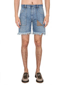 Fendi Denim Bermudas Shorts