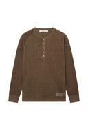 Golden Goose Journey M`s L/S Serafino Linen Jersey With Print