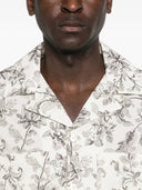 Golden Goose Journey M`s Short Sleeves Boxy Shirt Pasifae Printed Cotton