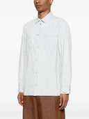Viaggio dell'Oca d'Oro M`s Camicia over Pedro Pastel Full Sky Wash