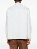 Viaggio dell'Oca d'Oro M`s Camicia over Pedro Pastel Full Sky Wash