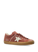 Cholewka z woskowanego zamszu Golden Goose Super Star i gwiazda Spur Nappa