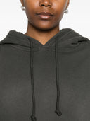 Golden Goose Star/ W`s Oversize Cropped Hoodie/ Sunfaded Wash/ Star Golden Goose Print