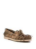 Golden Goose Boat Mocassin Suede Upper With Accessories