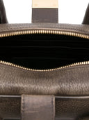 Golden Goose Vita Bag Treated Leather Body Gold Metal Details