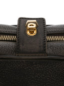 Golden Goose Vita Bag Treated Leather Body Gold Metal Details