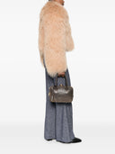 Golden Goose Vita Bag Treated Leather Body Gold Metal Details