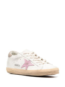 Golden Goose Super Star Nappa Upper Laminated Star Leather Heel Metal Lettering