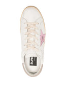 Golden Goose Super Star Nappa Upper Laminated Star Leather Heel Metal Lettering