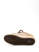 Golden Goose Ballstar Suede Upper Toe Tongue And Spur Glitter Star Leather Heel