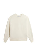 Golden Goose Boxi Sweatshirt aus Baumwollfleece mit Logo-Patch