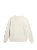 Golden Goose Boxi Sweatshirt aus Baumwollfleece mit Logo-Patch