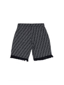 Fendi ff denim bermudas pantalones cortos