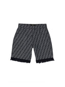 Fendi ff denim bermudas pantalones cortos