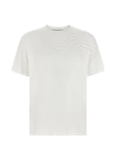 Golden Goose Journey Unisex Reguläres T-Shirt aus Jersey-Tencel mit Flaggendruck