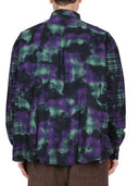 Agujas camisa de tinte desigual