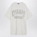 Maglietta Balenciaga su Champs Elysées White