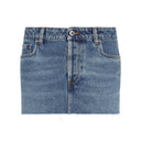 Miu Miu Denim Skirt