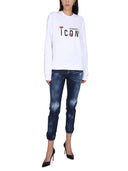Dsquared ikon spil elsker sweatshirt