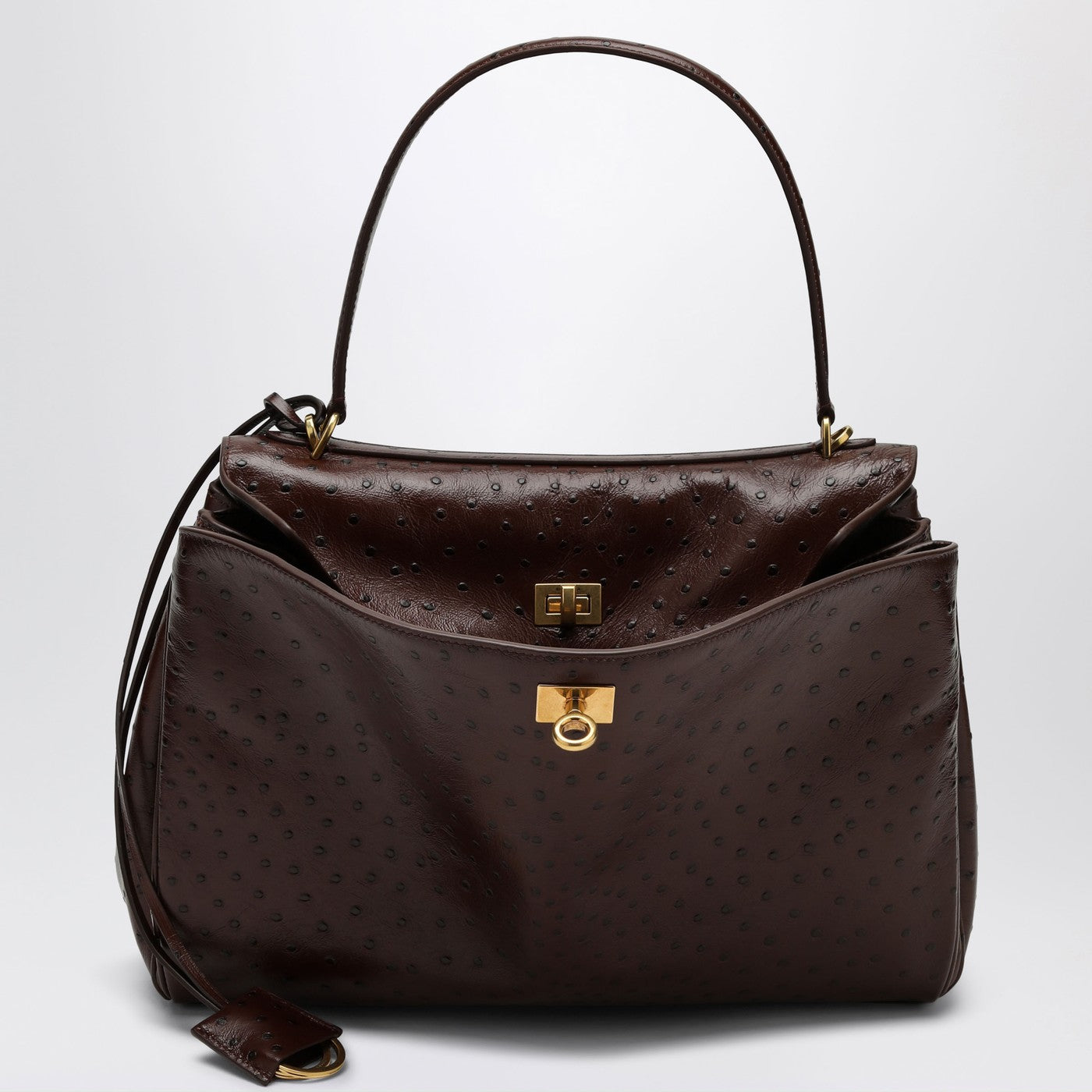 BALENCIAGA Women Shoulder Bags 7897722ABBP 2053 BROWN