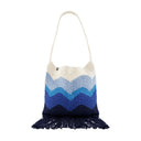 Priya Hobo Bag Nannacay Blue Cotton
