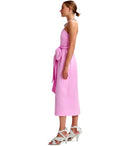 Essentiel Antwerp Juror Pink Midi Dress