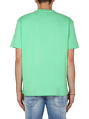 Dsquared logo print t shirt