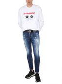 Dsquared sweatshirt med logo print