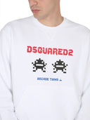 Dsquared sweatshirt med logo print
