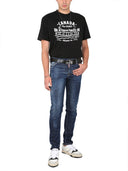 Dsquared logo print t shirt
