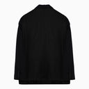 Balenciaga Black Wool Jacket With Epaulettes