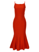 Alexander McQueen Abito a maglia svasata