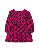 Versace M/L Greek Allover Dress