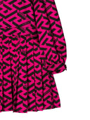 Versace M/L Greek Allover Dress