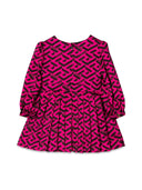 Versace M/L Greek Allover Dress