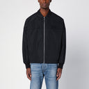 Alexander Mc Queen Lightweight Zipped Jacket Black
