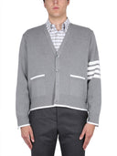 Thom Browne 4 bar Stripe Cardigan