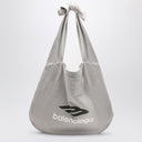 Balenciaga New Jersey Heather Grey Hobo Bag