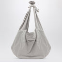 Balenciaga New Jersey Heather Grey Hobo Bag