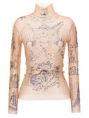 Balenciaga 'Tattoo' Top