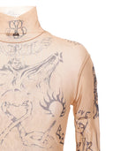 Balenciaga 'Tattoo' Top