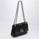 Balenciaga Black Leather Mini Monaco Bag