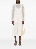 Forte Forte - Chemise avec mousseline contemporaine
