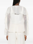 Forte Forte - Chemise avec mousseline contemporaine