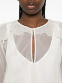 Forte Forte - Chemise avec mousseline contemporaine