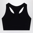 Balenciaga Black Activewear Sleeveless Top In Matt Nylon Blend