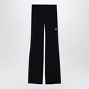 Balenciaga Black Activewear Trousers In Matt Spandex
