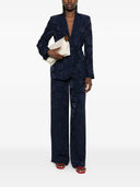 Forte Forte Pantalone Vita Alta Jaquard Fluido Bouquet