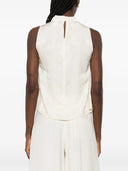 Forte Forte Top Sbieco Jaquard Fluido Bouquet