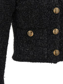 Balenciaga Cardigan de tweed recortado
